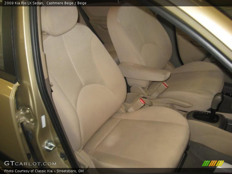 Cashmere Beige / Beige 2009 Kia Rio LX Sedan