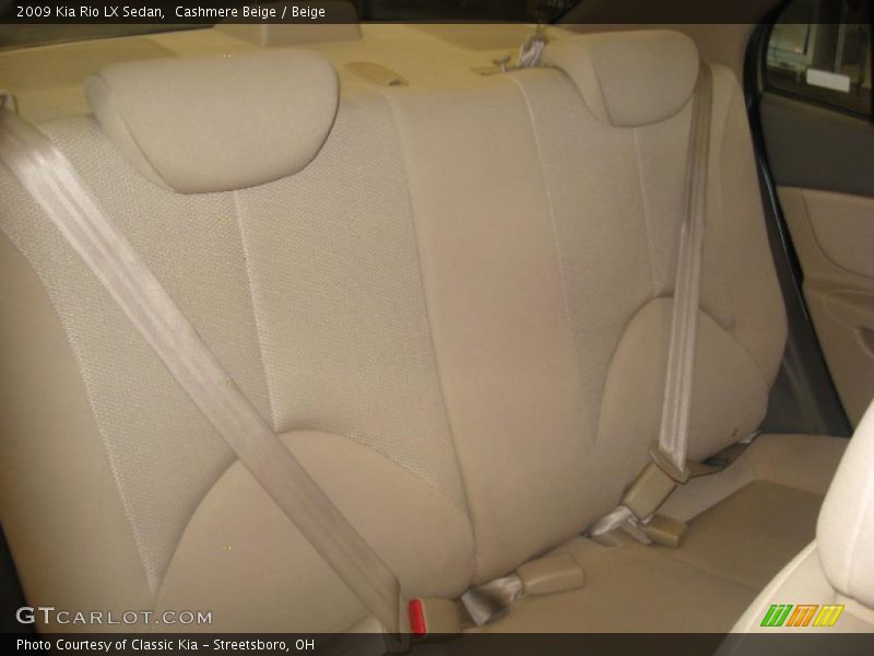 Cashmere Beige / Beige 2009 Kia Rio LX Sedan