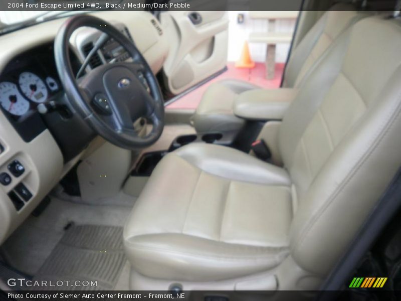 Black / Medium/Dark Pebble 2004 Ford Escape Limited 4WD