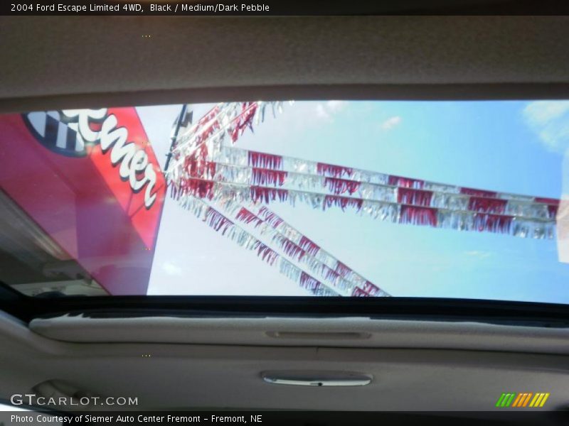 Black / Medium/Dark Pebble 2004 Ford Escape Limited 4WD