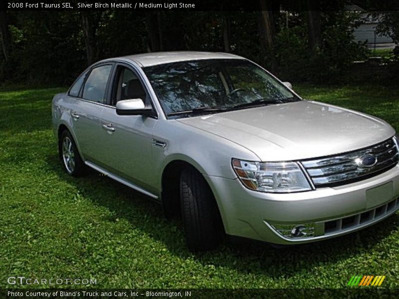 Silver Birch Metallic / Medium Light Stone 2008 Ford Taurus SEL