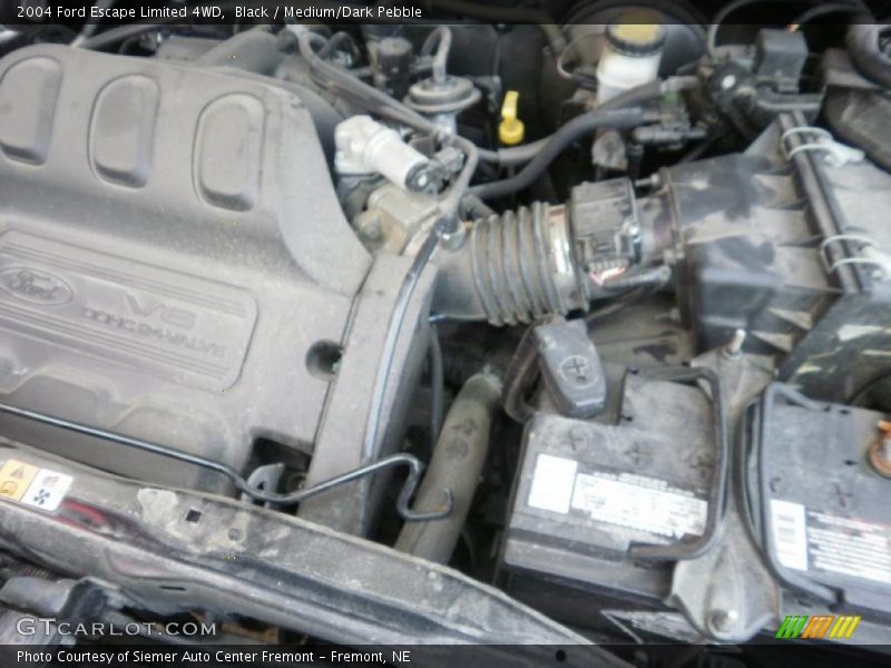 Black / Medium/Dark Pebble 2004 Ford Escape Limited 4WD