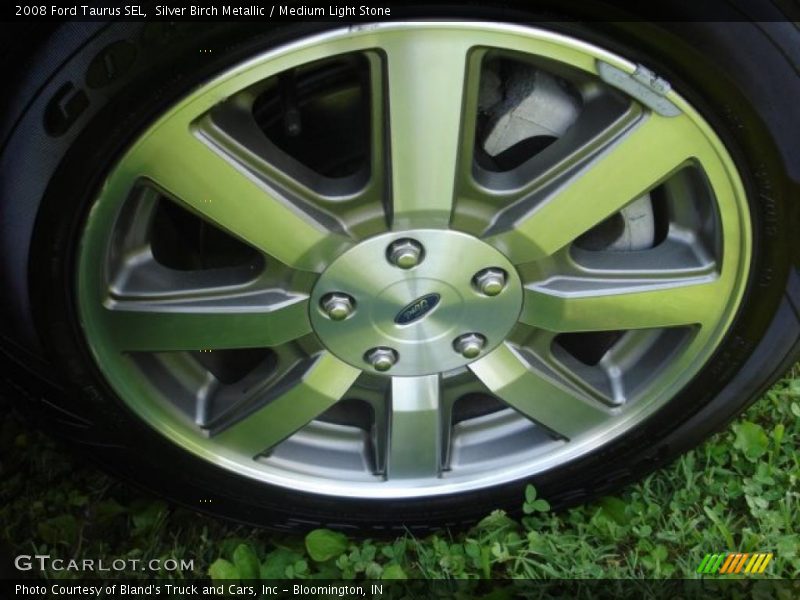 Silver Birch Metallic / Medium Light Stone 2008 Ford Taurus SEL