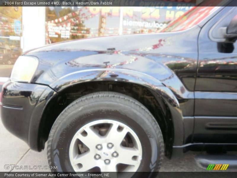 Black / Medium/Dark Pebble 2004 Ford Escape Limited 4WD