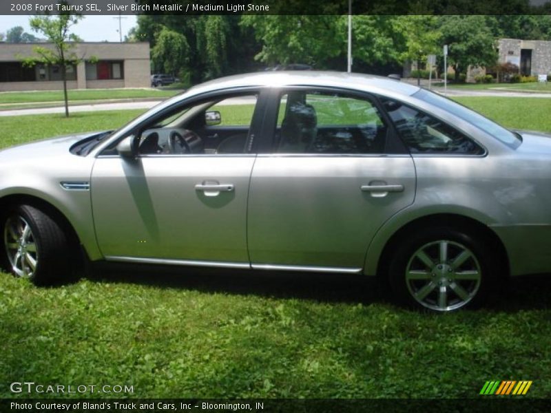 Silver Birch Metallic / Medium Light Stone 2008 Ford Taurus SEL