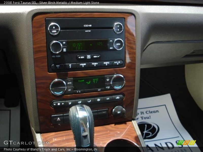Silver Birch Metallic / Medium Light Stone 2008 Ford Taurus SEL