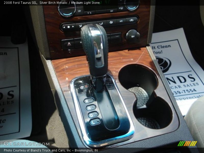 Silver Birch Metallic / Medium Light Stone 2008 Ford Taurus SEL