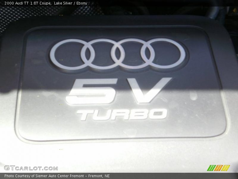Lake Silver / Ebony 2000 Audi TT 1.8T Coupe