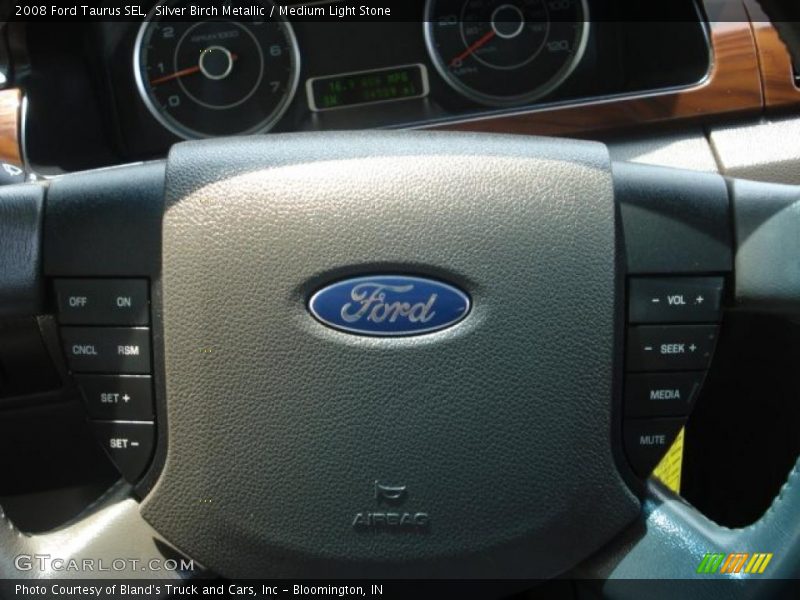 Silver Birch Metallic / Medium Light Stone 2008 Ford Taurus SEL