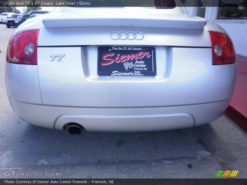 Lake Silver / Ebony 2000 Audi TT 1.8T Coupe