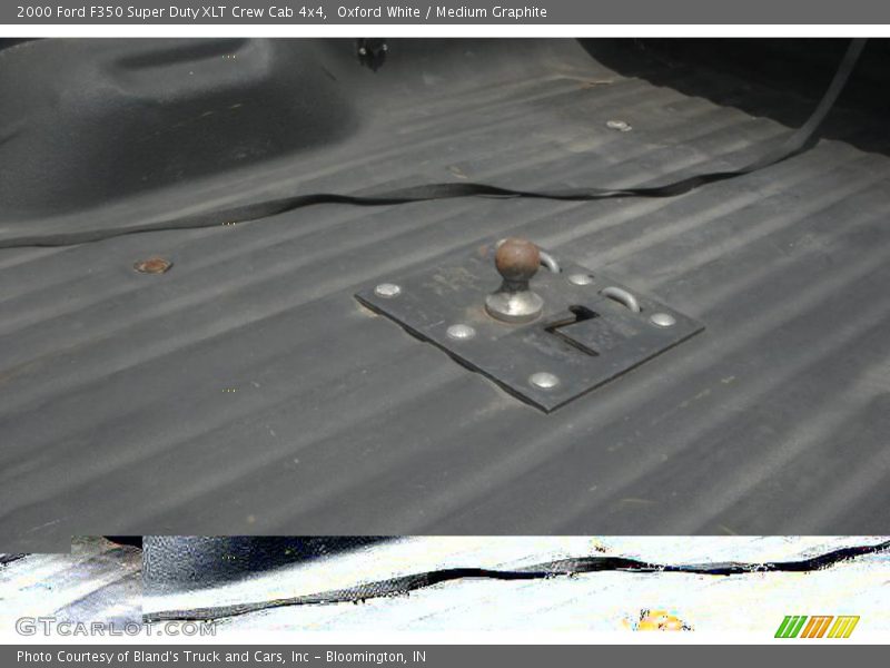 Oxford White / Medium Graphite 2000 Ford F350 Super Duty XLT Crew Cab 4x4