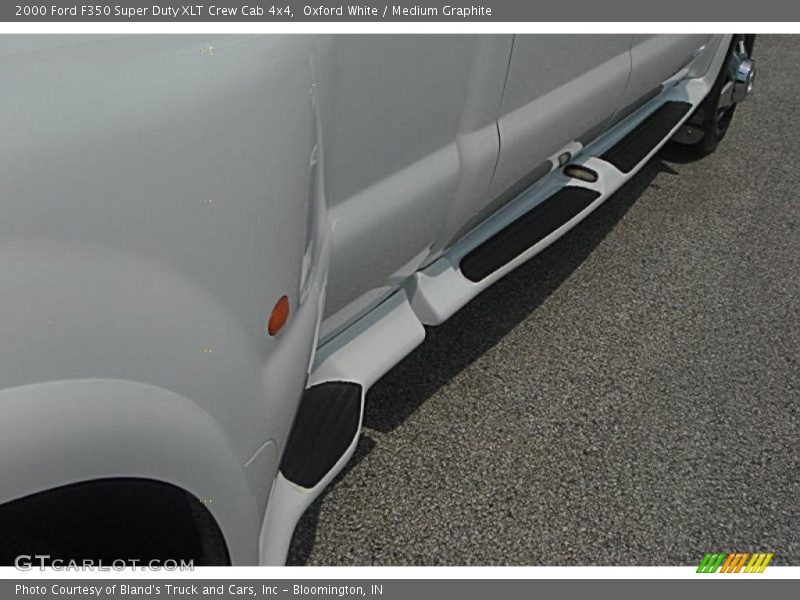Oxford White / Medium Graphite 2000 Ford F350 Super Duty XLT Crew Cab 4x4
