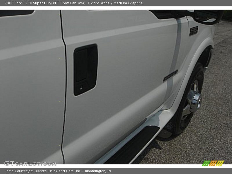 Oxford White / Medium Graphite 2000 Ford F350 Super Duty XLT Crew Cab 4x4