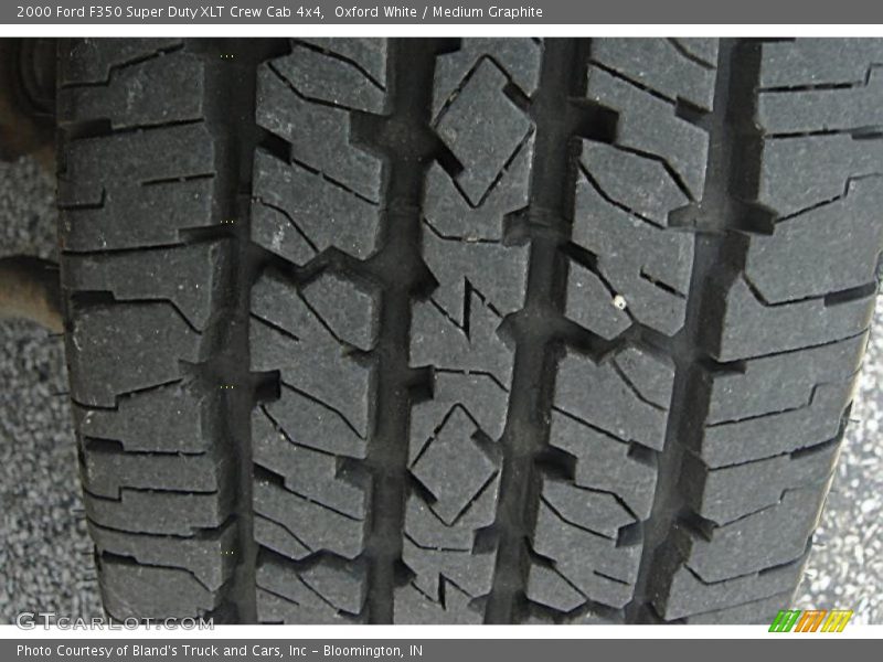 Oxford White / Medium Graphite 2000 Ford F350 Super Duty XLT Crew Cab 4x4