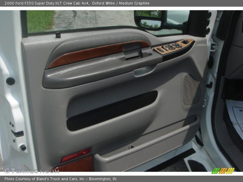 Oxford White / Medium Graphite 2000 Ford F350 Super Duty XLT Crew Cab 4x4