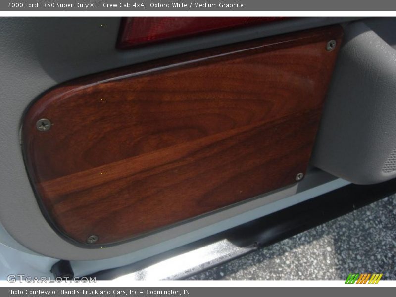 Oxford White / Medium Graphite 2000 Ford F350 Super Duty XLT Crew Cab 4x4