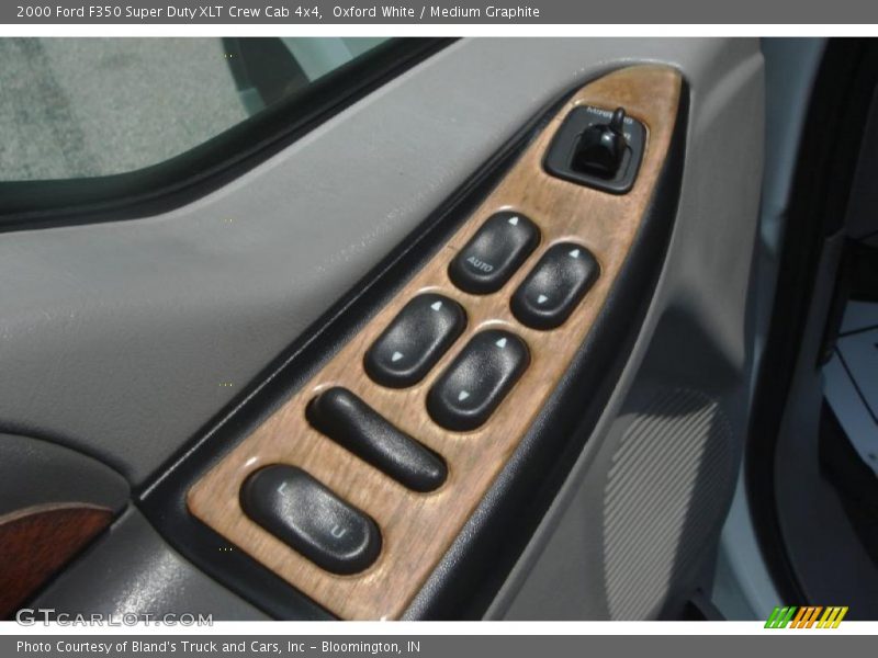 Oxford White / Medium Graphite 2000 Ford F350 Super Duty XLT Crew Cab 4x4