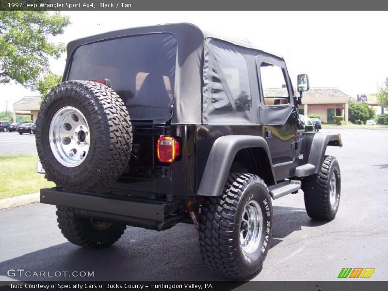 Black / Tan 1997 Jeep Wrangler Sport 4x4