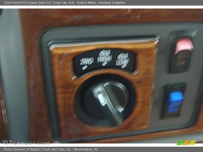 Oxford White / Medium Graphite 2000 Ford F350 Super Duty XLT Crew Cab 4x4