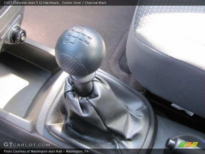 Cosmic Silver / Charcoal Black 2007 Chevrolet Aveo 5 LS Hatchback