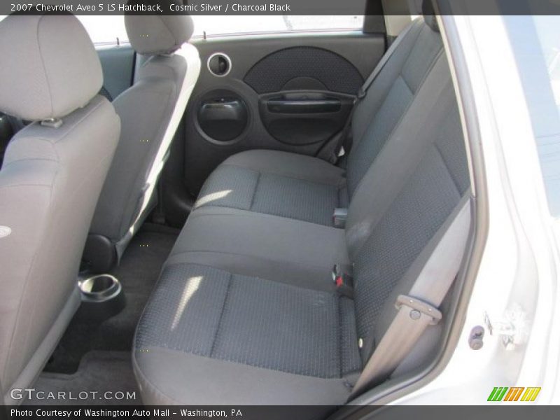 Cosmic Silver / Charcoal Black 2007 Chevrolet Aveo 5 LS Hatchback