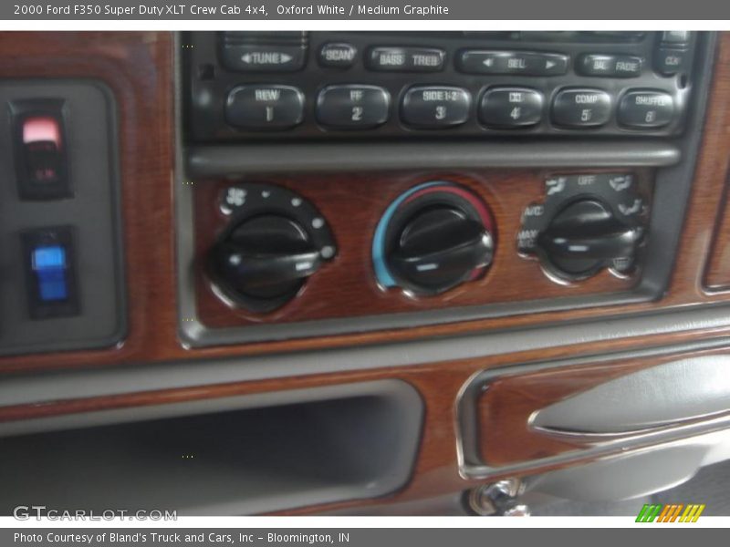 Oxford White / Medium Graphite 2000 Ford F350 Super Duty XLT Crew Cab 4x4