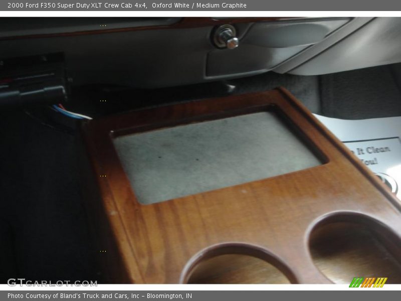 Oxford White / Medium Graphite 2000 Ford F350 Super Duty XLT Crew Cab 4x4