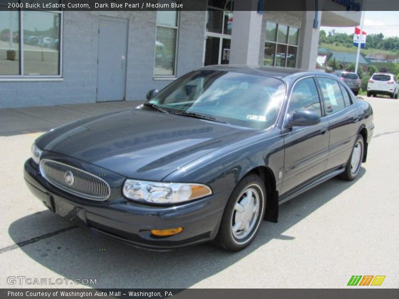 Dark Blue Pearl / Medium Blue 2000 Buick LeSabre Custom