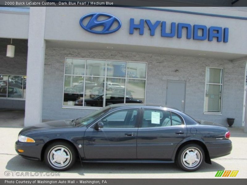 Dark Blue Pearl / Medium Blue 2000 Buick LeSabre Custom