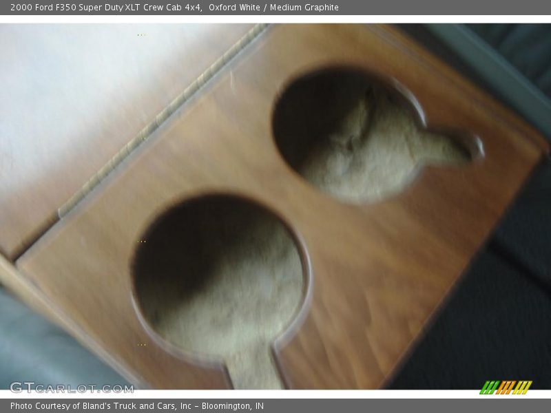 Oxford White / Medium Graphite 2000 Ford F350 Super Duty XLT Crew Cab 4x4