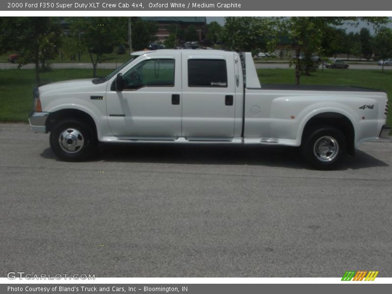 Oxford White / Medium Graphite 2000 Ford F350 Super Duty XLT Crew Cab 4x4