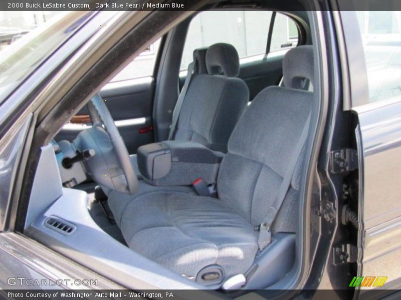 Dark Blue Pearl / Medium Blue 2000 Buick LeSabre Custom
