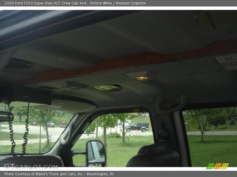 Oxford White / Medium Graphite 2000 Ford F350 Super Duty XLT Crew Cab 4x4