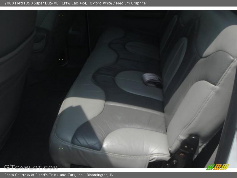 Oxford White / Medium Graphite 2000 Ford F350 Super Duty XLT Crew Cab 4x4