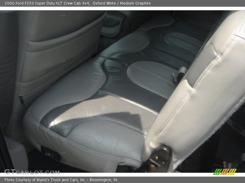 Oxford White / Medium Graphite 2000 Ford F350 Super Duty XLT Crew Cab 4x4