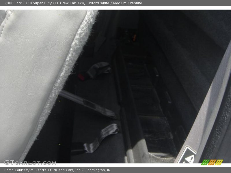 Oxford White / Medium Graphite 2000 Ford F350 Super Duty XLT Crew Cab 4x4