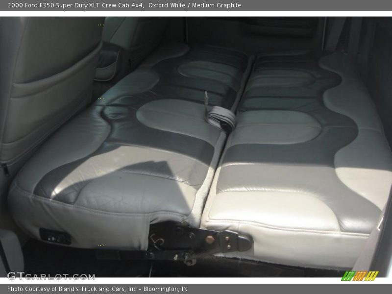 Oxford White / Medium Graphite 2000 Ford F350 Super Duty XLT Crew Cab 4x4