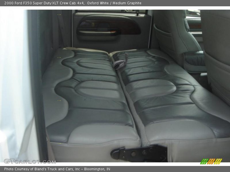 Oxford White / Medium Graphite 2000 Ford F350 Super Duty XLT Crew Cab 4x4