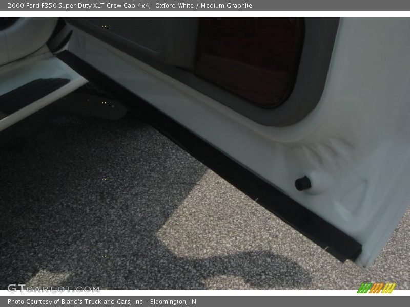 Oxford White / Medium Graphite 2000 Ford F350 Super Duty XLT Crew Cab 4x4