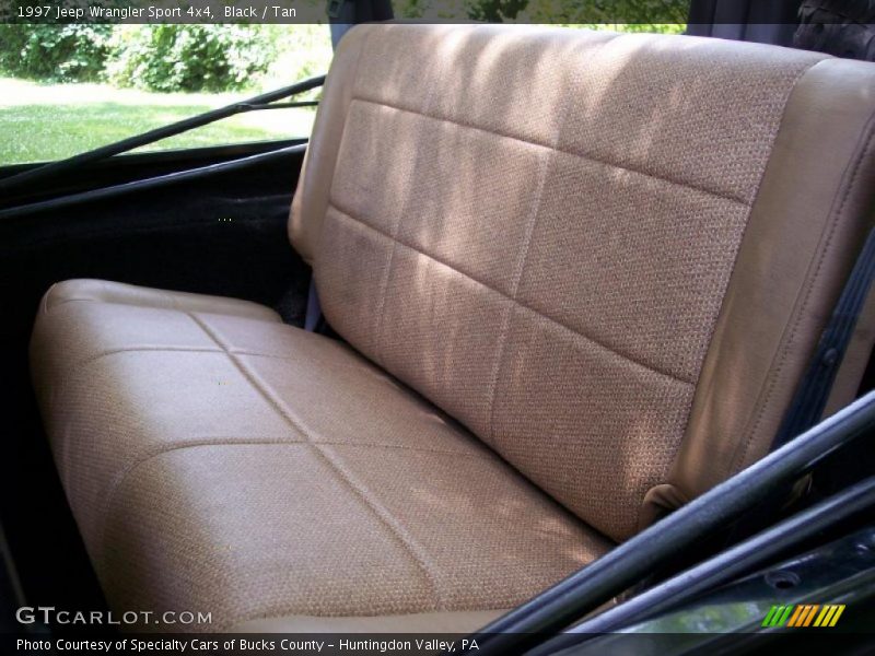 Black / Tan 1997 Jeep Wrangler Sport 4x4