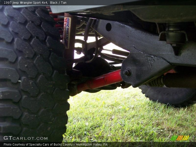 Black / Tan 1997 Jeep Wrangler Sport 4x4