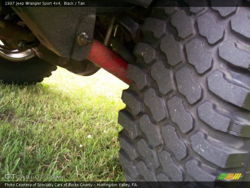 Black / Tan 1997 Jeep Wrangler Sport 4x4