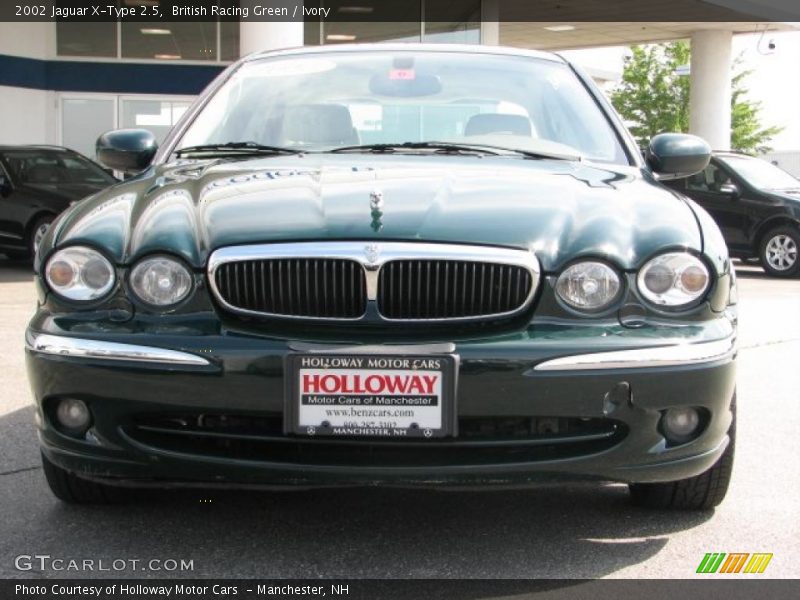 British Racing Green / Ivory 2002 Jaguar X-Type 2.5