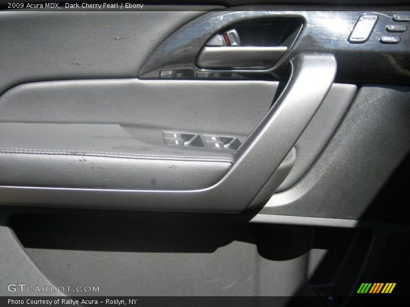 Dark Cherry Pearl / Ebony 2009 Acura MDX