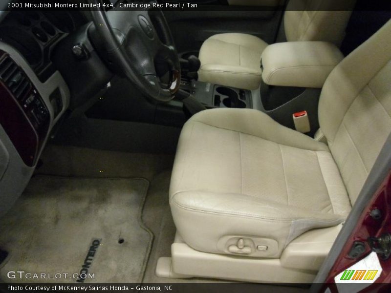 Cambridge Red Pearl / Tan 2001 Mitsubishi Montero Limited 4x4