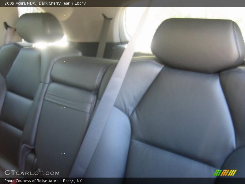Dark Cherry Pearl / Ebony 2009 Acura MDX