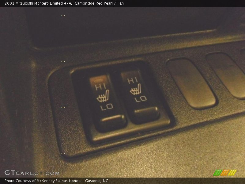 Cambridge Red Pearl / Tan 2001 Mitsubishi Montero Limited 4x4