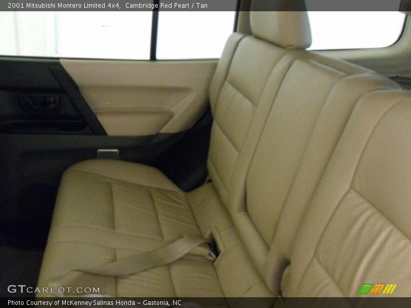 Cambridge Red Pearl / Tan 2001 Mitsubishi Montero Limited 4x4