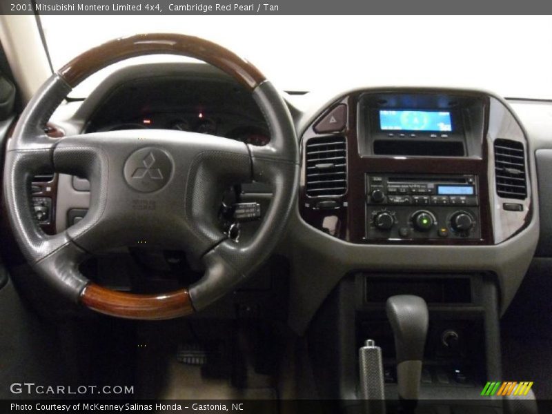Cambridge Red Pearl / Tan 2001 Mitsubishi Montero Limited 4x4