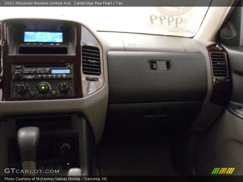 Cambridge Red Pearl / Tan 2001 Mitsubishi Montero Limited 4x4